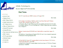 Tablet Screenshot of a-dual.com